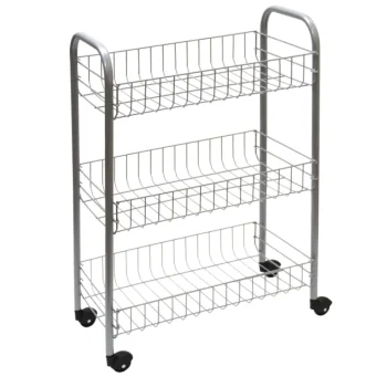 Kylpyhuone- Ja Saunakalusteet^Korivaunu Graniitti