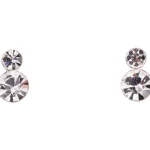 Cailap Korut Ja Kellot^Korvakorut Kristallikivikoristeilla Hopea