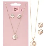 Miny Korut Ja Kellot^Korvakorut Ja Kaulakoru Kuu Ja Tähti