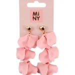 Miny Korut Ja Kellot^Korvakorut Kukat Pinkki