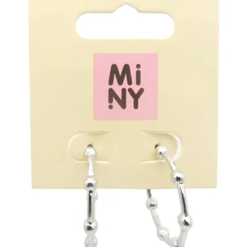 Miny Korut Ja Kellot^Korvakorut Renkaat Hopeanvärinen