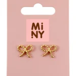 Miny Korut Ja Kellot^Korvakorut Rusetti Kullanvärinen