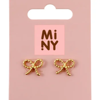 Miny Korut Ja Kellot^Korvakorut Rusetti Kullanvärinen