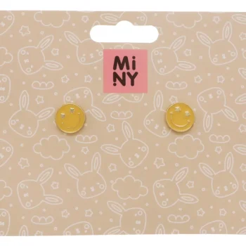 Miny Korut Ja Kellot^Korvakorut Smiley, Keltainen