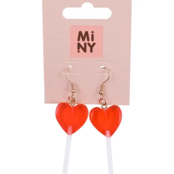 Miny Korut Ja Kellot^Korvakorut Sydän Punainen