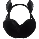 Miny Naisten Asusteet-Korvaläpät Ruseteilla Musta