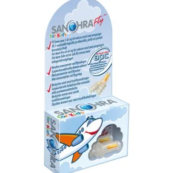 Sanohra Hyvinvointi- Ja Terveydenhoitotarvikkeet^Korvatulpat 1 Pari Fly Lapsille