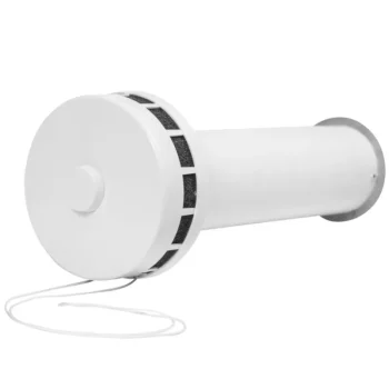 Europlast LVI-Korvausilmaventtiili SPK2-100dB u2300 100mm äänieristeellä Ja Suodattimella