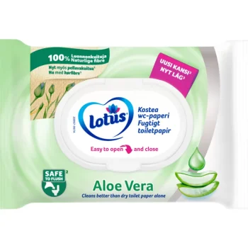 Lotus WC-paperit^Kostea WC-paperi 42 Kpl Aloe Vera