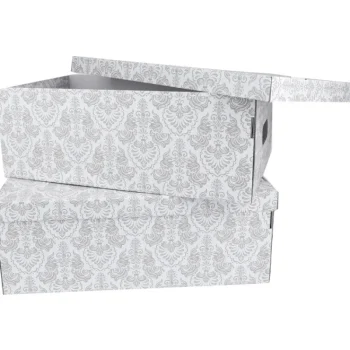 Iisi Vaatehuolto Ja -säilytys^Kotilaatikko 2 Kpl 40 X 29 X 15,5 Cm