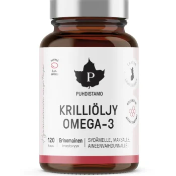 Puhdistamo Terveysravinteet Ja -valmisteet^Krilliöljy Omega-3 120 Kpl