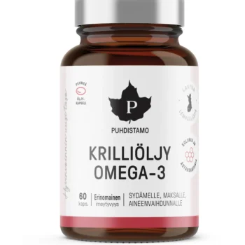 Puhdistamo Terveysravinteet Ja -valmisteet^Krilliöljy Omega-3 60 Kpl