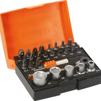 Bahco Sähkötyökalujen Tarvikkeet-Kärki- Ja Hylsysarja