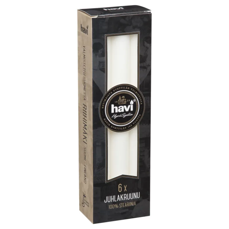 kruunukynttil-24-cm-6-kpl-valk-ViBywbYw-0.webp Havi Kynttilänjalat Ja Kynttilät-Kruunukynttilä 24 Cm 6 Kpl Valkoinen