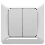 Egant Sähköasennustarvikkeet-Kruunukytkin Uppo 2/5 Pikaliitos