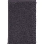 Kotikulta Kylpyhuone- Ja Saunatekstiilit-Käsipyyhe 30 X 50 Cm Ellen Tummanharmaa