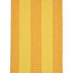 Miny Kylpyhuone- Ja Saunatekstiilit-Käsipyyhe 60 X 60 Cm Raita Keltainen