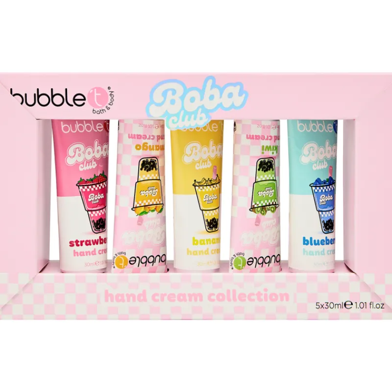 ksivoidesetti-bubble-t-5-x-30-qJVlHicF-0.webp Bubble T Kosmetiikkalahjapakkaukset^Käsivoidesetti 5 X 30 Ml