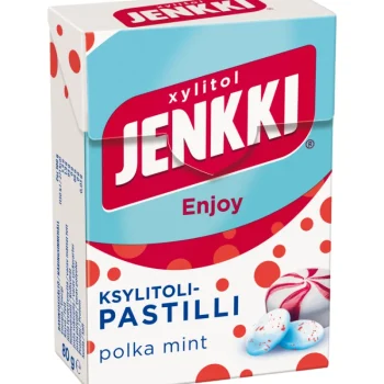 Jenkki Enjoy Purukumit^Ksylitolipastilli 80 G Polkamint