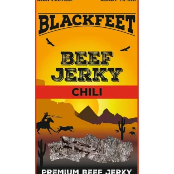 Blackfeet Lihasnacksit^Kuivaliha 40 G Beef Jerky Chili