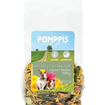 Pomppis Jyrsijät^Kuivatut Kesäkukat 100 G