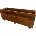 Patio Terassit Pihan Rakennusmateriaalit-Kukkalaatikko 100 X 29 X 37 Cm Ruskea