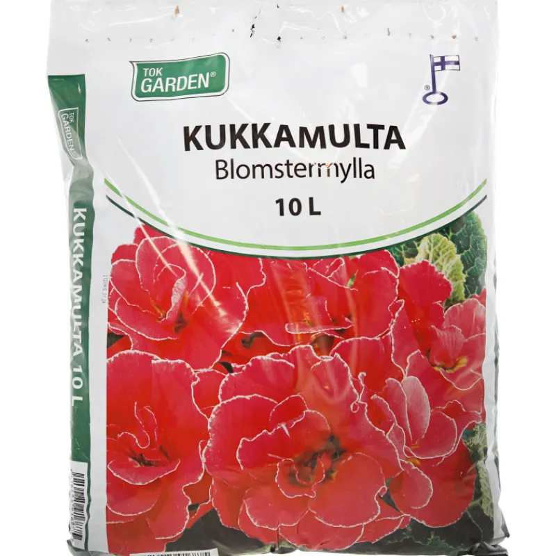 kukkamulta-tok-garden-10-l-ZGQoAYRN-0.webp Tok Garden Sisäkukkien Ravinteet Ja Mullat-Kukkamulta 10 L