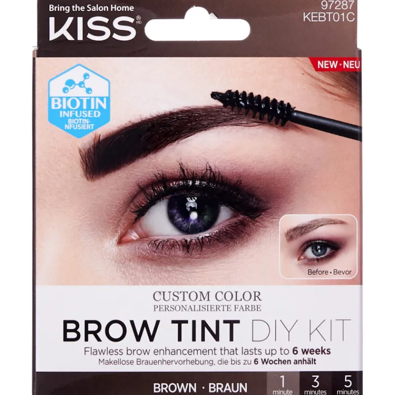 kulmakarvojen-vrjyssetti-kiss-HmVWcBHE-0.webp Kiss Silmämeikit^Kulmakarvojen Värjäyssetti Ruskea