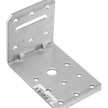 Rakennuskulmat Ja -kiinnikkeet-Kulmalevy 60 X 90 X 60 X 2,5 Mm, Sinkitty, Vahvistettu