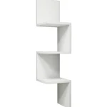 Chic Home Pienkalusteet-Kulmaseinähylly 25 X 25 X 105 Cm Zaina