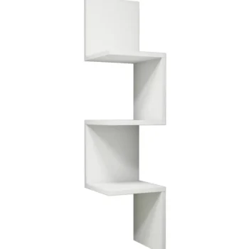 Chic Home Pienkalusteet-Kulmaseinähylly 25 X 25 X 105 Cm Zaina