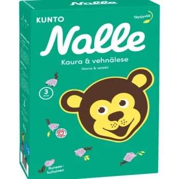 Nalle Hiutaleet Ja Ryynit^Kuntokaura 750 G