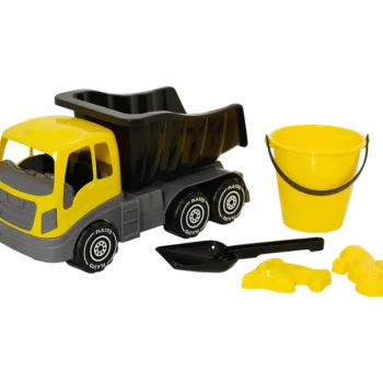 Plasto Ulkolelut^Kuorma-auto Ja Hiekkasetti 5 Osaa