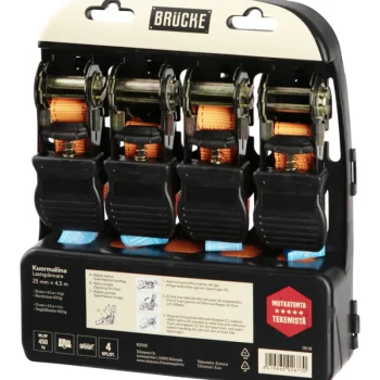 Brücke Kettingit, Köydet Ja Kuormansidonta-Kuormaliina 25 Mm X 4,5 M, 4 Kpl