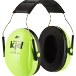 3m Henkilösuojaimet-Kupusuojain Peltor Kid H510AK, Neonvihreä (87u201398u00a0dB)