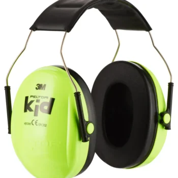 3m Henkilösuojaimet-Kupusuojain Peltor Kid H510AK, Neonvihreä (87u201398u00a0dB)