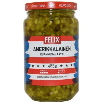 Felix Säilykkeet^Kurkkusalaatti 485 G Amerikkalainen