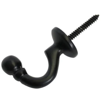 Piippo Kettingit, Köydet Ja Kuormansidonta-Kuulakoukku Pulverimaalattu Musta 2 Kpl