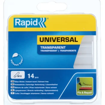 Rapid Liimat, Massat Ja Tasoitteet-Kuumaliimapuikot 12 Mm, 125 G, Kirkas