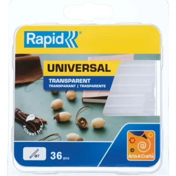 Rapid Liimat, Massat Ja Tasoitteet-Kuumaliimapuikot, 7 Mm, 115 G, Kirkas