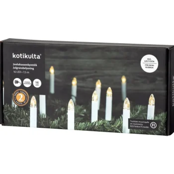 Kotikulta Koristevalot-Kuusenvalosarja 16 Osaa