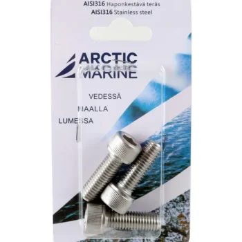 Arctic Marine Naulat Ja Ruuvit-Kuusiokoloruuvi DIN 912 M10x30mm A4