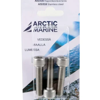 Arctic Marine Naulat Ja Ruuvit-Kuusiokoloruuvi DIN 912 M10x40mm A4