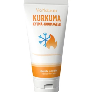Via Naturale Luonnonkosmetiikka-Kylmä-kuumageeli 150 Ml Kurkuma