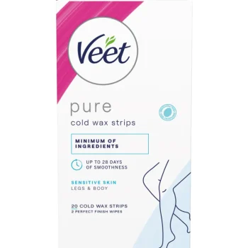 Veet Ihokarvanpoistovälineet Ja Tarvikkeet^Kylmävahaliuskat 20 Kpl Pure Jaloille