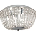 Aneta Lighting Sisävalaisimet-Kylpyhuoneen Plafondi Giovanna, Kromi/kirkas