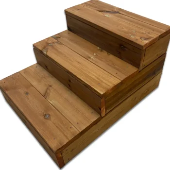 Patio Terassit Pihan Rakennusmateriaalit-Kylpytynnyrin Porras 66 Cm