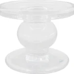 Kotikulta Kynttilänjalat Ja Kynttilät-Kynttilänjalka 7 Cm Lasi Kirkas