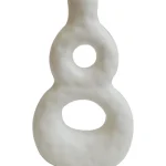 Miny Maljakot Ja Koriste-esineet-Kynttilänjalka 10,2 X 4,2 X 16,5 Cm Valkoinen