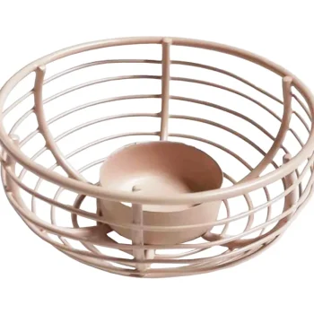 Miny Maljakot Ja Koriste-esineet-Kynttilänjalka 10,5 Cm Vaaleanpunainen